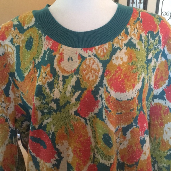 Anthropologie Farm Rio Fruits Sweater - Picture 8 of 11